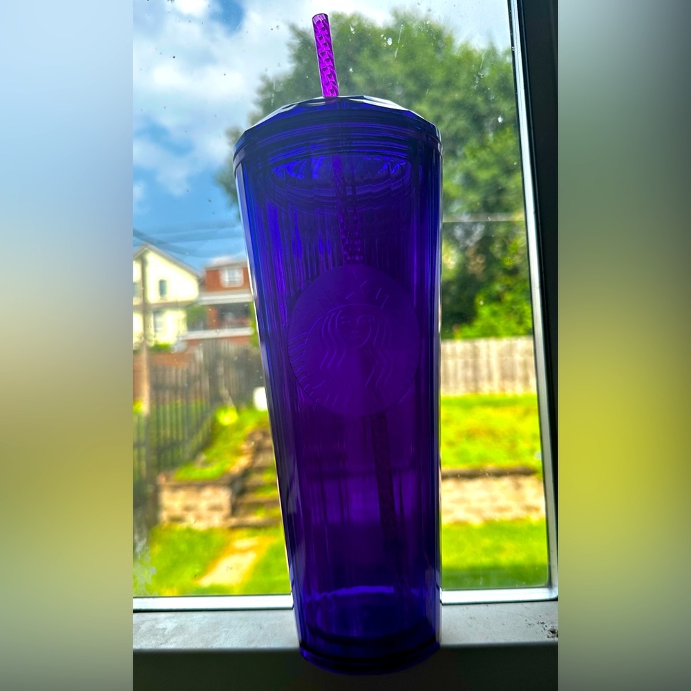 Purple Dome Starbucks Cup